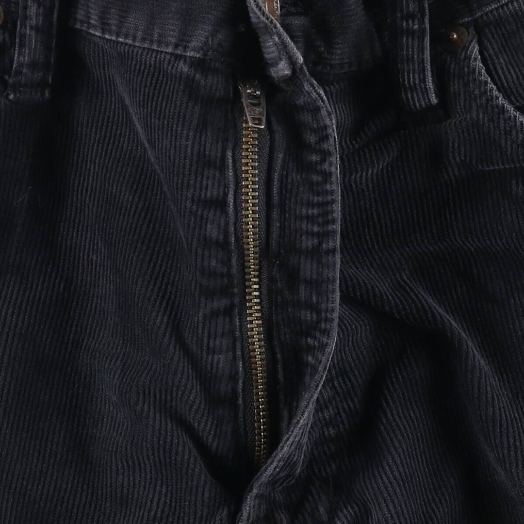 Ralph Lauren Polo RALPH LAUREN Men's Corduroy Pants, Size W36 cotton black type Vintage Second Hand