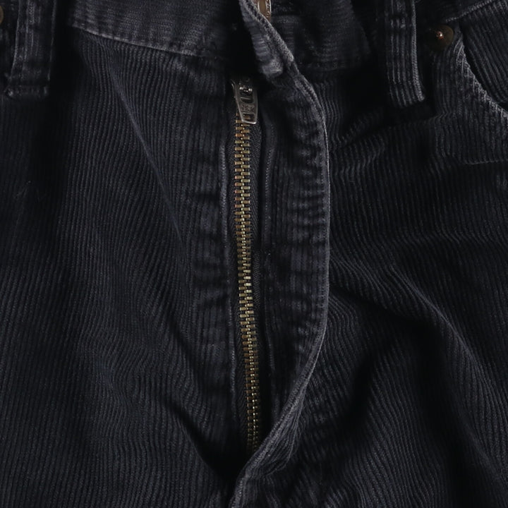 Ralph Lauren Polo RALPH LAUREN Men's Corduroy Pants, Size W36 cotton black type Vintage Second Hand