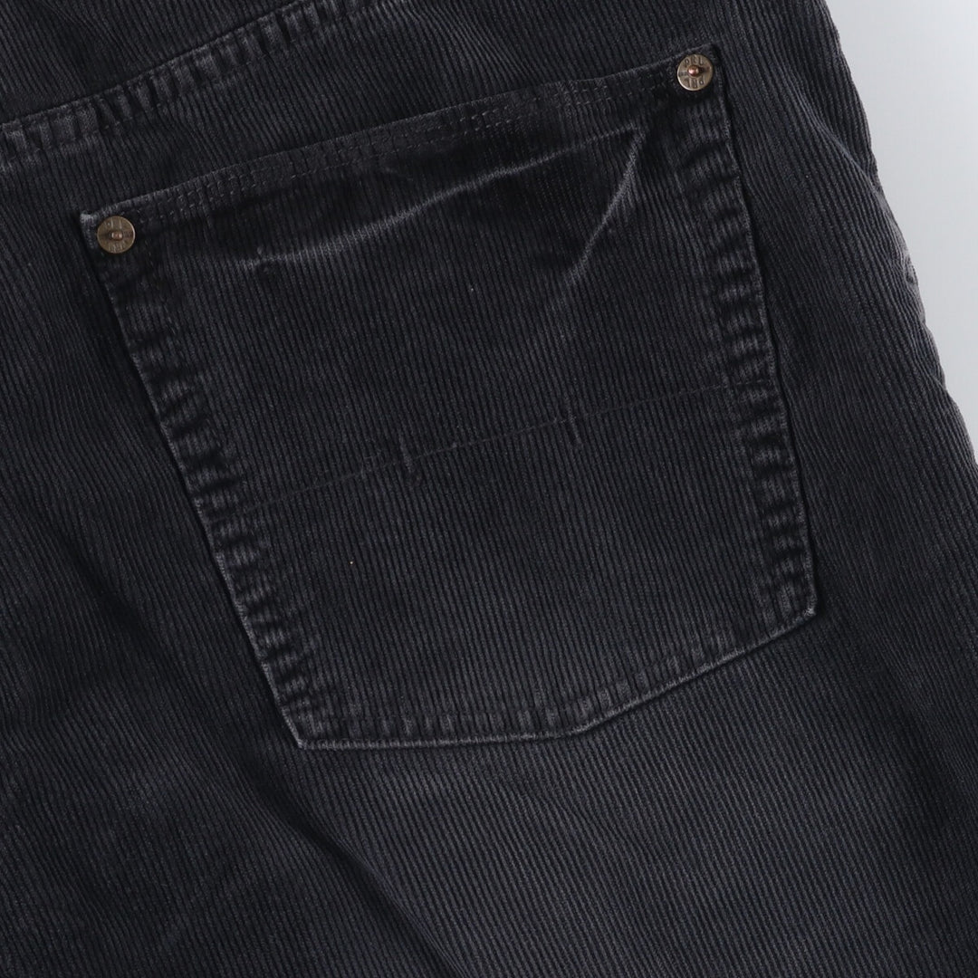 Ralph Lauren Polo RALPH LAUREN Men's Corduroy Pants, Size W36 cotton black type Vintage Second Hand