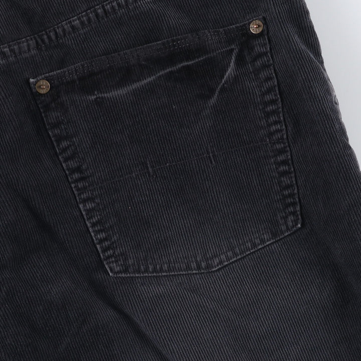 Ralph Lauren Polo RALPH LAUREN Men's Corduroy Pants, Size W36 cotton black type Vintage Second Hand
