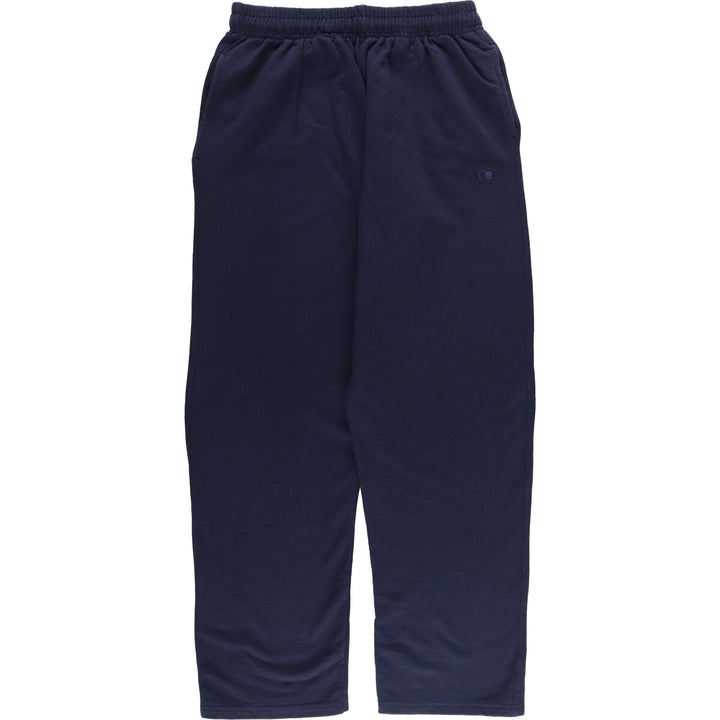 Champion Authentic Sweatpants, Men's Size L cotton navy blue type Vintage Second Hand