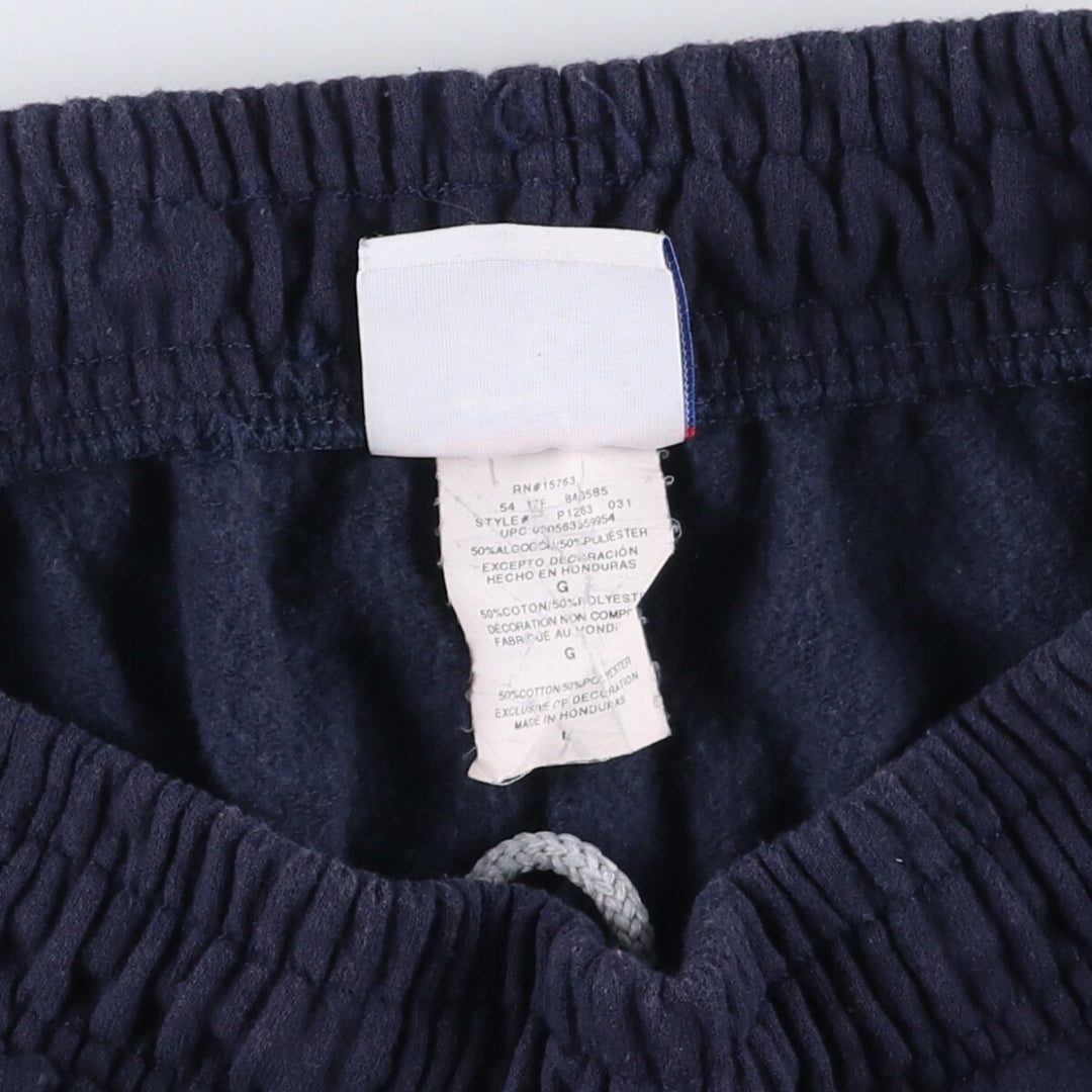 Champion Authentic Sweatpants, Men's Size L cotton navy blue type Vintage Second Hand
