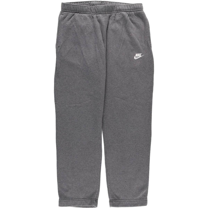 Nike Sweatpants, Men's Size L cotton gray type Vintage Second Hand
