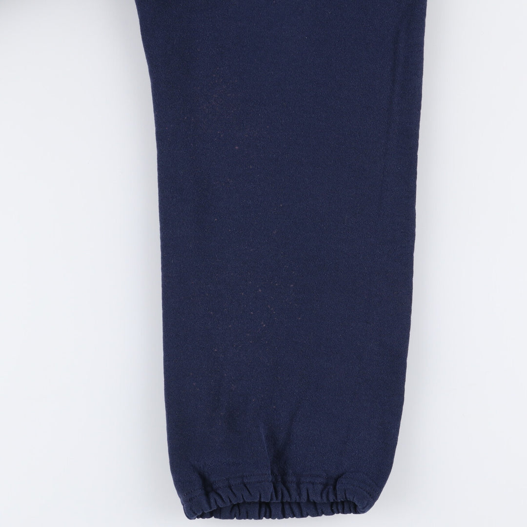 Vintage Russell sweatpants, men's size XL cotton navy blue type Vintage Second Hand