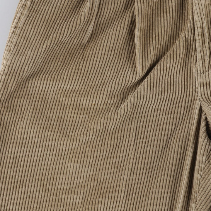 90'S Dockers Khakis Two-pleat Wide-Rib Corduroy Pants, Men's, Vintage, Size W34 cotton Beige type Vintage Second Hand