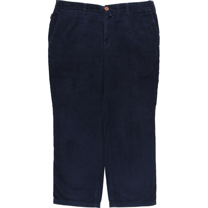 Barbour Corduroy Pants, Made in Spain, Size 46, Men's, W35 (equivalent) cotton navy blue type Vintage Second Hand