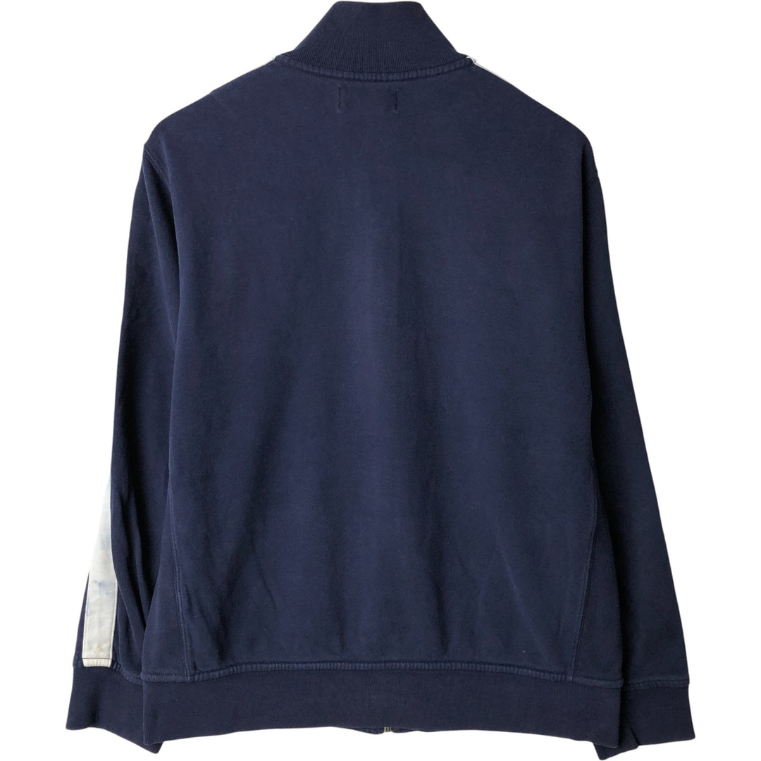 Ralph Lauren POLO by Ralph Lauren full zip sweatshirt, men's size L cotton navy blue type Vintage Second Hand