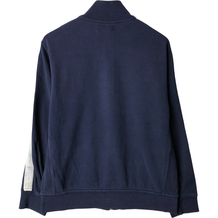 Ralph Lauren POLO by Ralph Lauren full zip sweatshirt, men's size L cotton navy blue type Vintage Second Hand