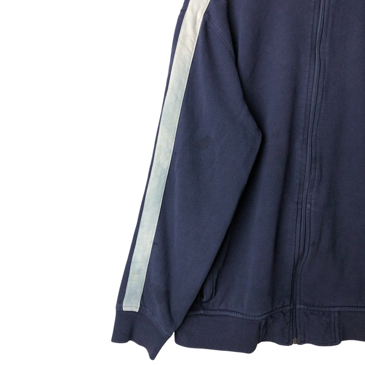 Ralph Lauren POLO by Ralph Lauren full zip sweatshirt, men's size L cotton navy blue type Vintage Second Hand