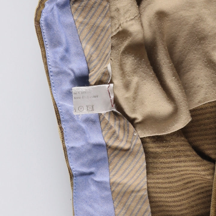 RODRIGO Corduroy Pants Men's Size 35 cotton brown type Vintage Second Hand
