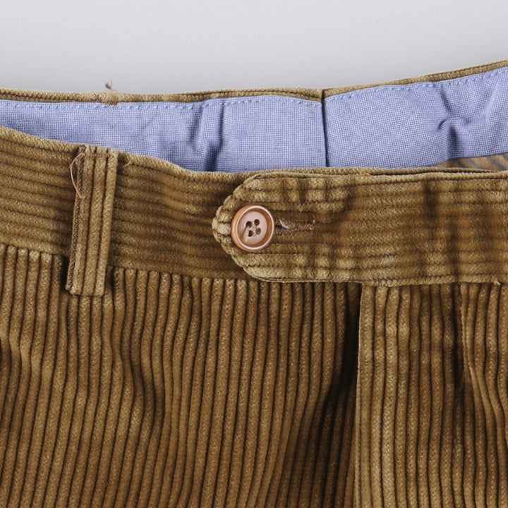 RODRIGO Corduroy Pants Men's Size 35 cotton brown type Vintage Second Hand
