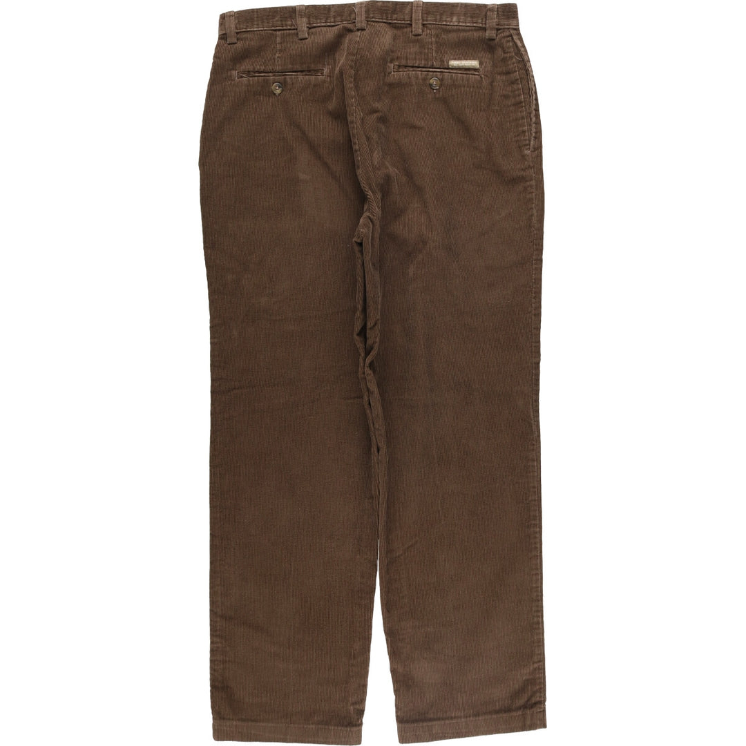 Haggar Corduroy Pants for Men, W36 unclear brown type Vintage Second Hand