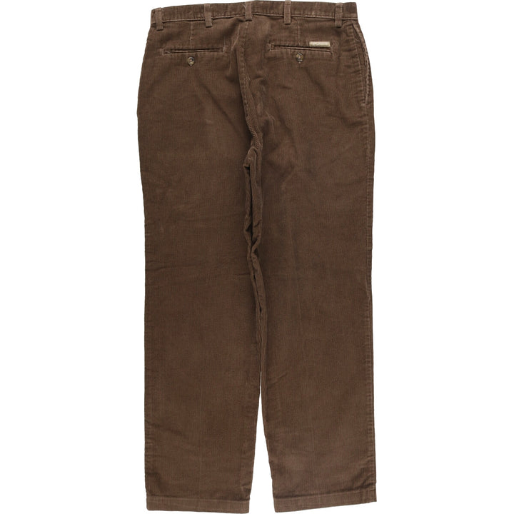 Haggar Corduroy Pants for Men, W36 unclear brown type Vintage Second Hand