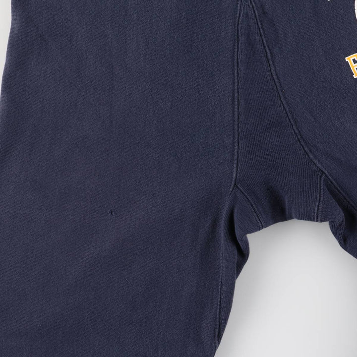 Vintage 90'S Champion Reverse Weave College Sweatpants with Embroidered Tag, Made in USA, Men's Size L cotton navy blue type Vintage Second Hand