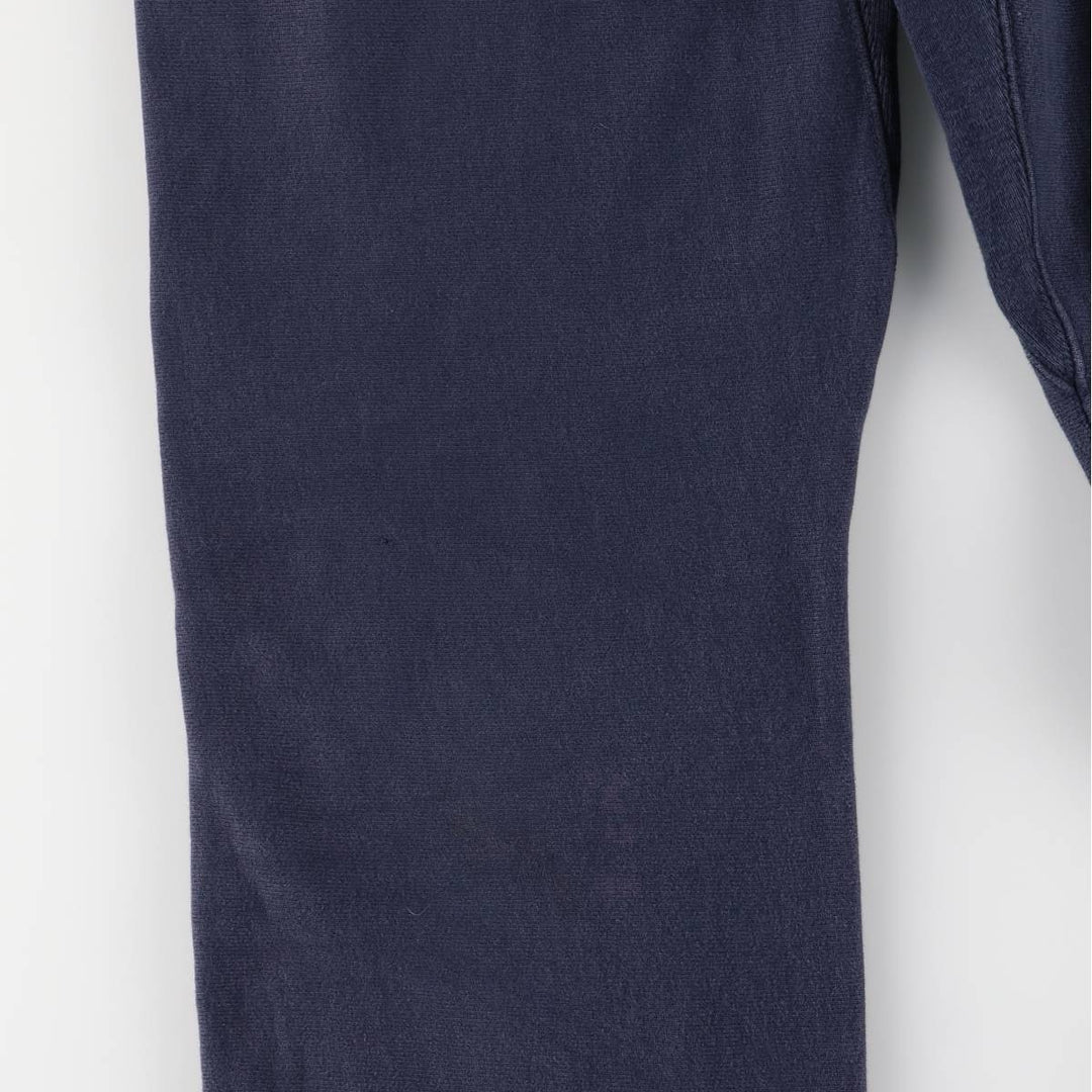 Vintage 90'S Champion Reverse Weave College Sweatpants with Embroidered Tag, Made in USA, Men's Size L cotton navy blue type Vintage Second Hand