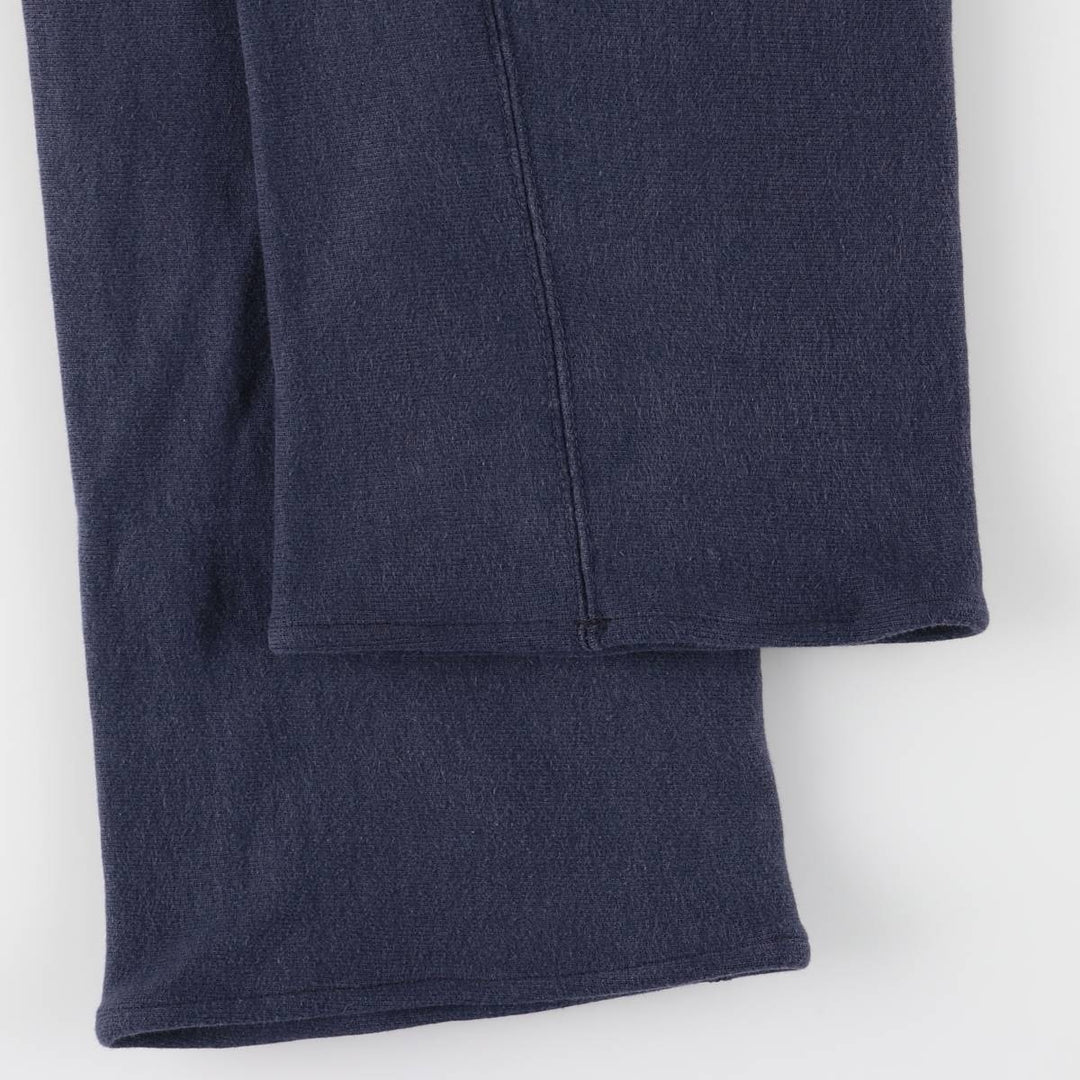 Vintage 90'S Champion Reverse Weave College Sweatpants with Embroidered Tag, Made in USA, Men's Size L cotton navy blue type Vintage Second Hand