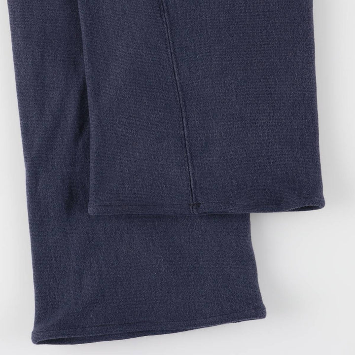 Vintage 90'S Champion Reverse Weave College Sweatpants with Embroidered Tag, Made in USA, Men's Size L cotton navy blue type Vintage Second Hand
