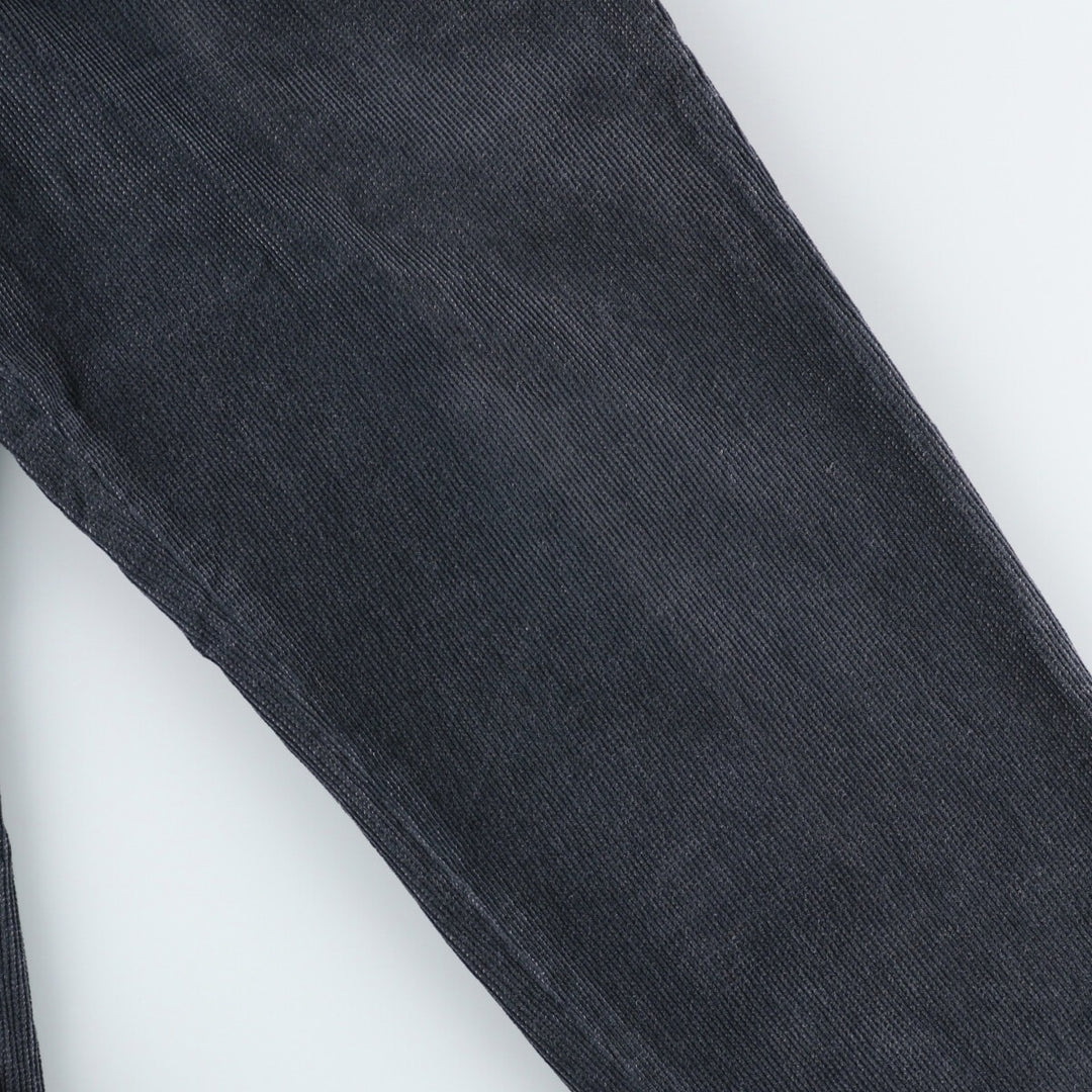 Consensus Two-pleat Corduroy Pants, Men's Size W31 cotton gray type Vintage Second Hand
