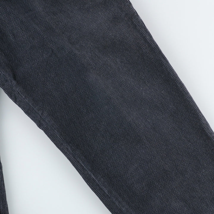 Consensus Two-pleat Corduroy Pants, Men's Size W31 cotton gray type Vintage Second Hand