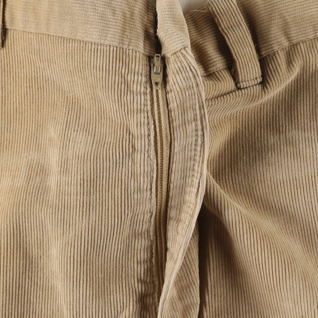 Vintage Levi's PANATELA Flare-Cut Corduroy Pants from the 1970'S and 1980s, Men's Size W32 unclear Beige type Vintage Second Hand