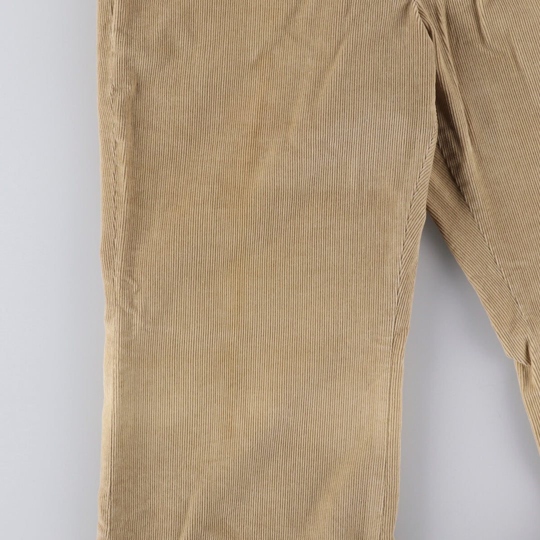Vintage Levi's PANATELA Flare-Cut Corduroy Pants from the 1970'S and 1980s, Men's Size W32 unclear Beige type Vintage Second Hand
