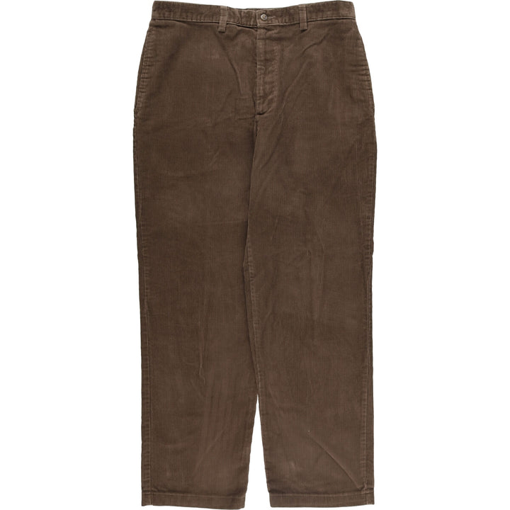 Haggar Corduroy Pants for Men, W34 cotton brown type Vintage Second Hand