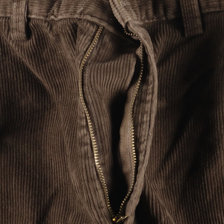 Haggar Corduroy Pants for Men, W34 cotton brown type Vintage Second Hand