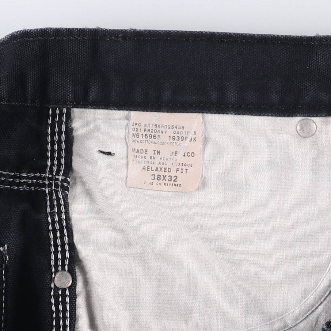 Dickies Relaxed Fit Duck Painter Pants Men's W38 cotton black type Vintage Second Hand