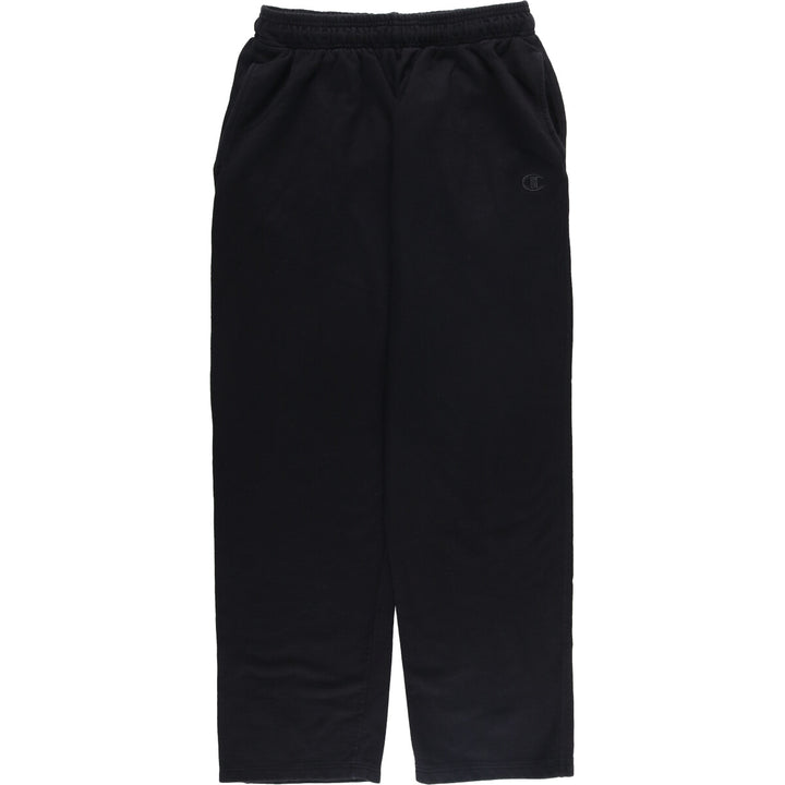 Champion Authentic Sweatpants, Men's XL cotton black type Vintage Second Hand