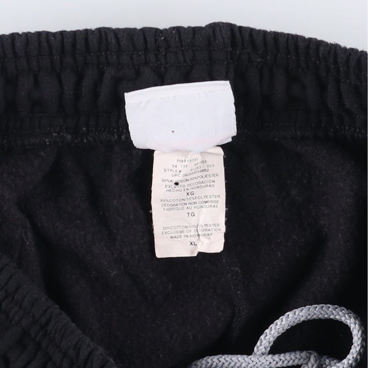 Champion Authentic Sweatpants, Men's XL cotton black type Vintage Second Hand