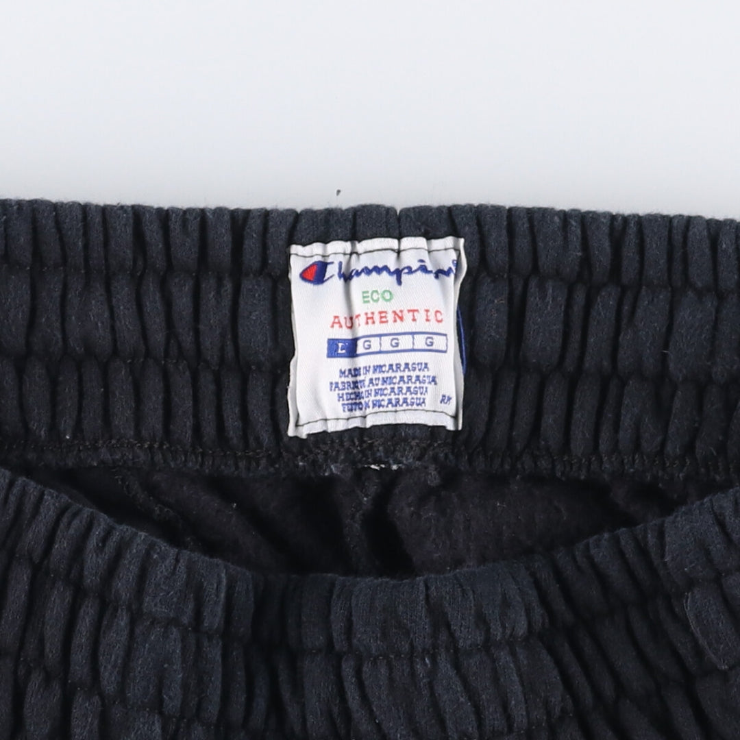 Champion ECO AUTHENTIC sweatpants, men's size L cotton black type Vintage Second Hand