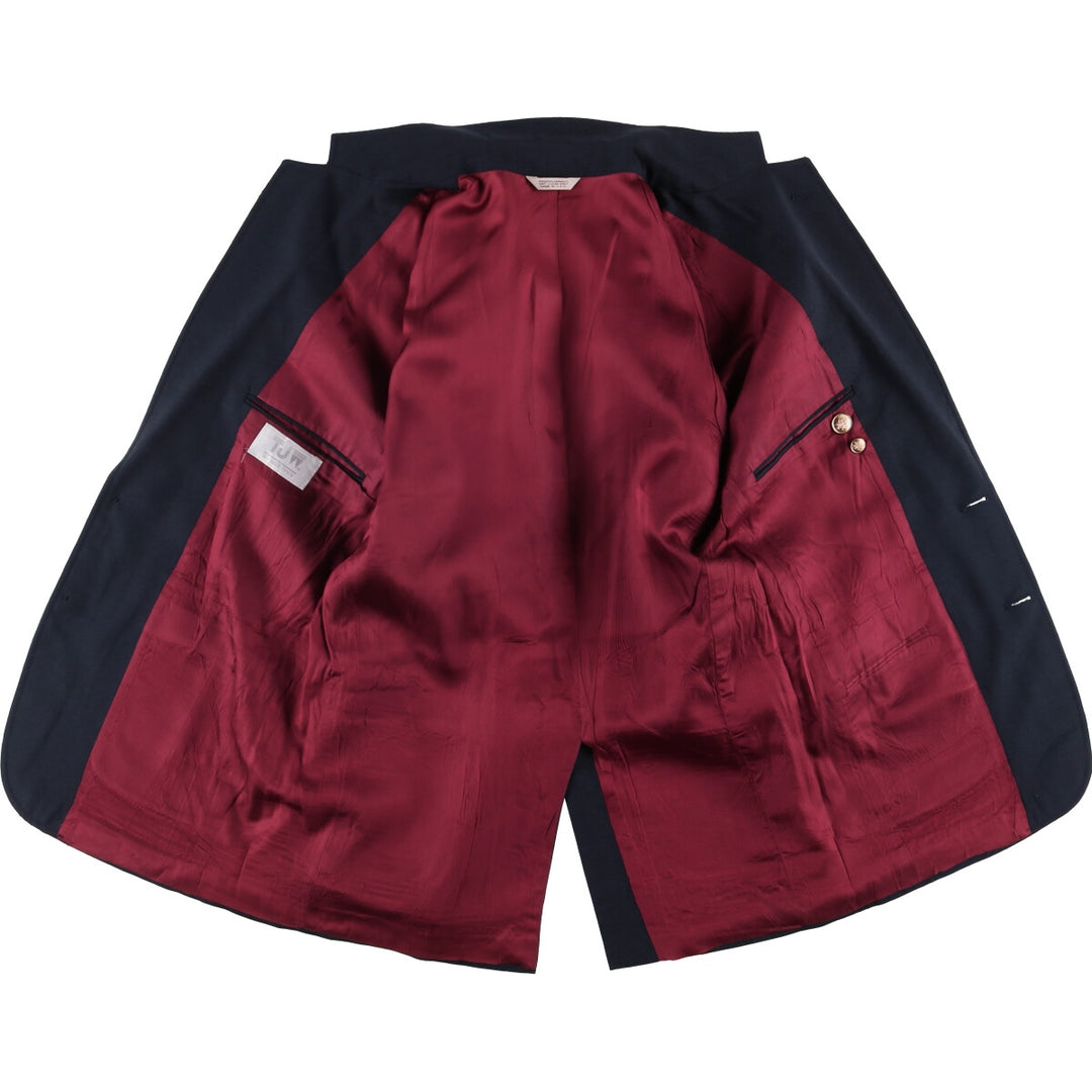 MERVYN'S TJW Navy Blazer, Tailored Jacket, Made in USA, Men's Size Medium unclear navy blue type Vintage Second Hand