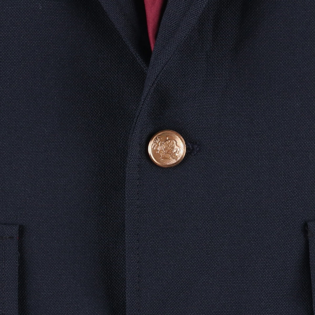 MERVYN'S TJW Navy Blazer, Tailored Jacket, Made in USA, Men's Size Medium unclear navy blue type Vintage Second Hand