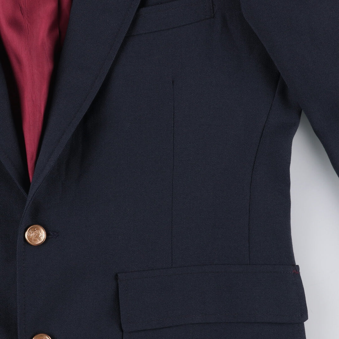 MERVYN'S TJW Navy Blazer, Tailored Jacket, Made in USA, Men's Size Medium unclear navy blue type Vintage Second Hand