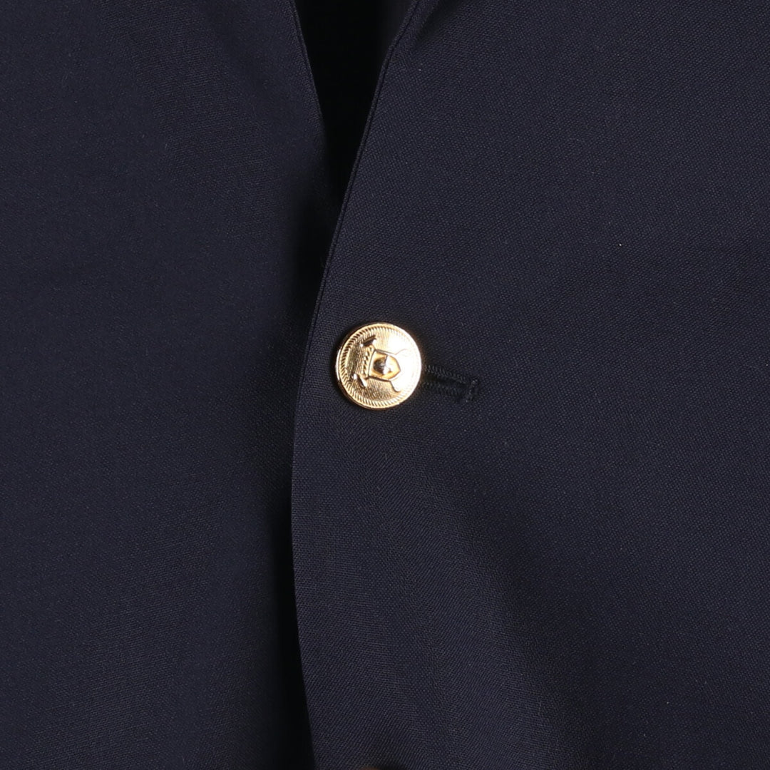 Ralph Lauren Chaps Navy Blazer, Tailored Jacket, Made in Canada, Men's Size L unclear navy blue type Vintage Second Hand