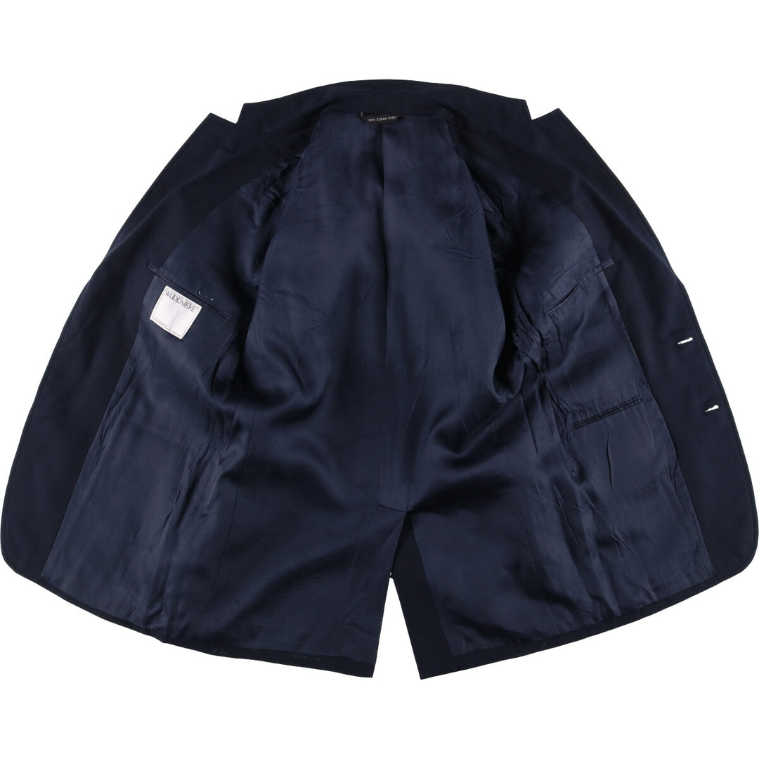 WOODMERE Navy Blazer, Tailored Jacket, Men's Size M unclear navy blue type Vintage Second Hand