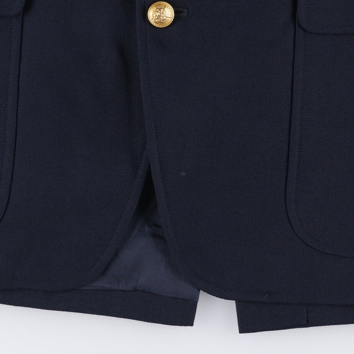 WOODMERE Navy Blazer, Tailored Jacket, Men's Size M unclear navy blue type Vintage Second Hand