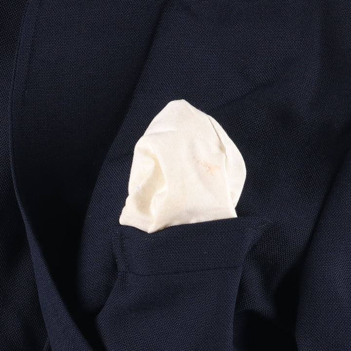 WOODMERE Navy Blazer, Tailored Jacket, Men's Size M unclear navy blue type Vintage Second Hand