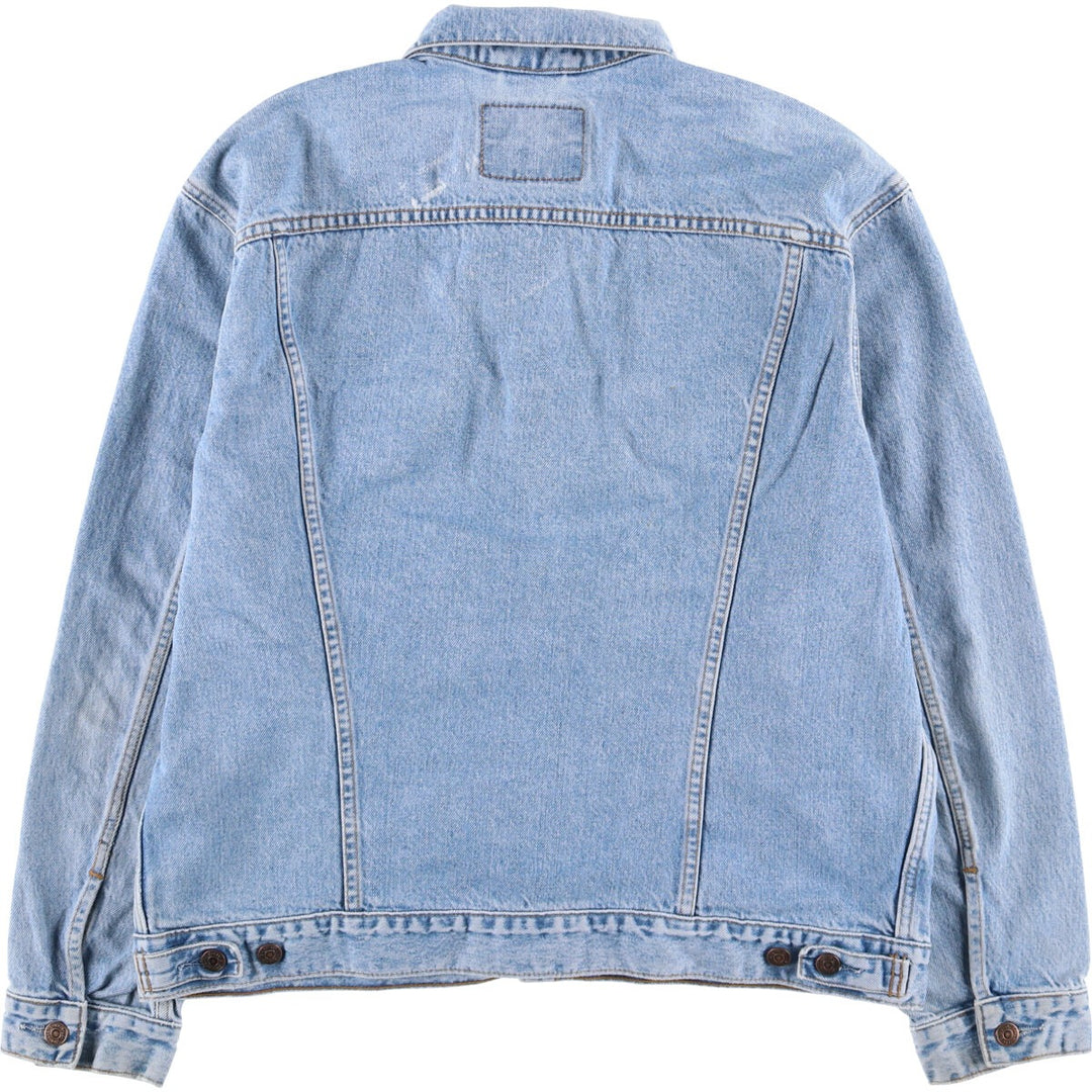 90'S Levi's 70503-0210 denim jacket, G-jacket, men's XL size, vintage cotton blue type Vintage Second Hand