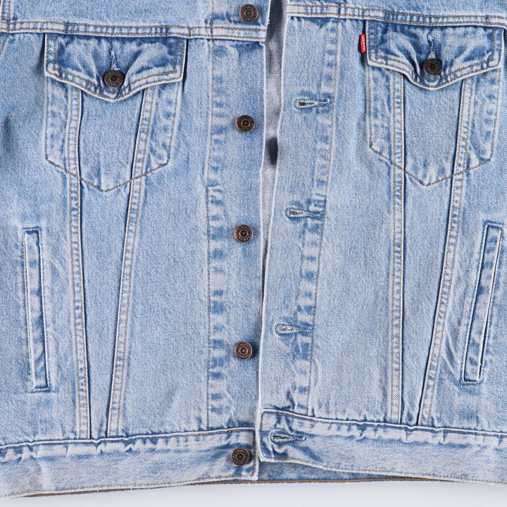 90'S Levi's 70503-0210 denim jacket, G-jacket, men's XL size, vintage cotton blue type Vintage Second Hand