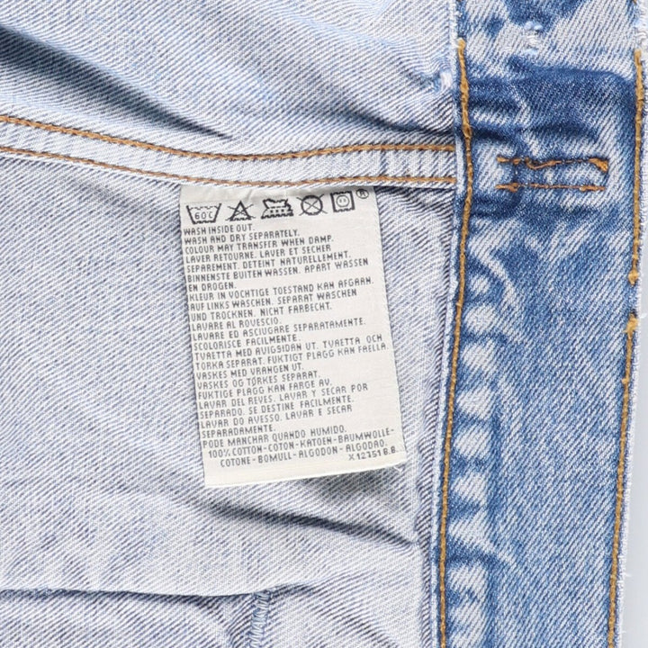 90'S Levi's 70503-0216 Denim Jacket, Men's Size XL, Vintage cotton blue type Vintage Second Hand