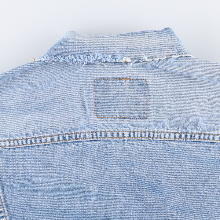 90'S Levi's 70503-0216 Denim Jacket, Men's Size XL, Vintage cotton blue type Vintage Second Hand