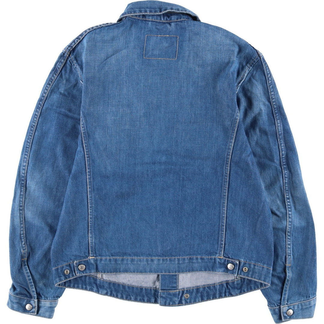 2000'S Levi's ENGINEERED 70100-0853 Euro Model Denim Jacket, Men's Size Medium cotton blue type Vintage Second Hand