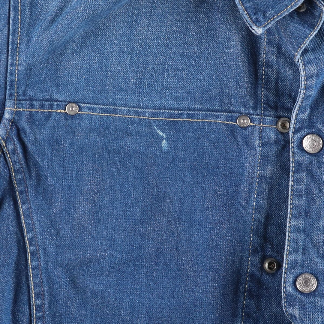 2000'S Levi's ENGINEERED 70100-0853 Euro Model Denim Jacket, Men's Size Medium cotton blue type Vintage Second Hand
