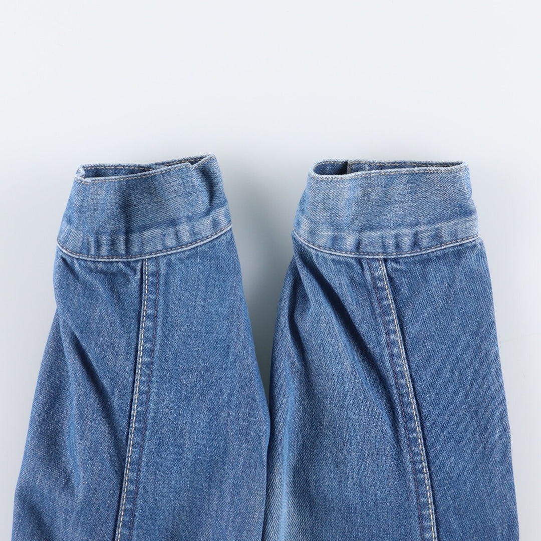 2000'S Levi's ENGINEERED 70100-0853 Euro Model Denim Jacket, Men's Size Medium cotton blue type Vintage Second Hand