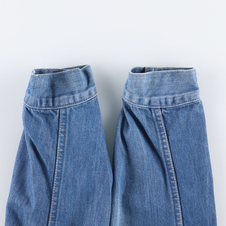 2000'S Levi's ENGINEERED 70100-0853 Euro Model Denim Jacket, Men's Size Medium cotton blue type Vintage Second Hand