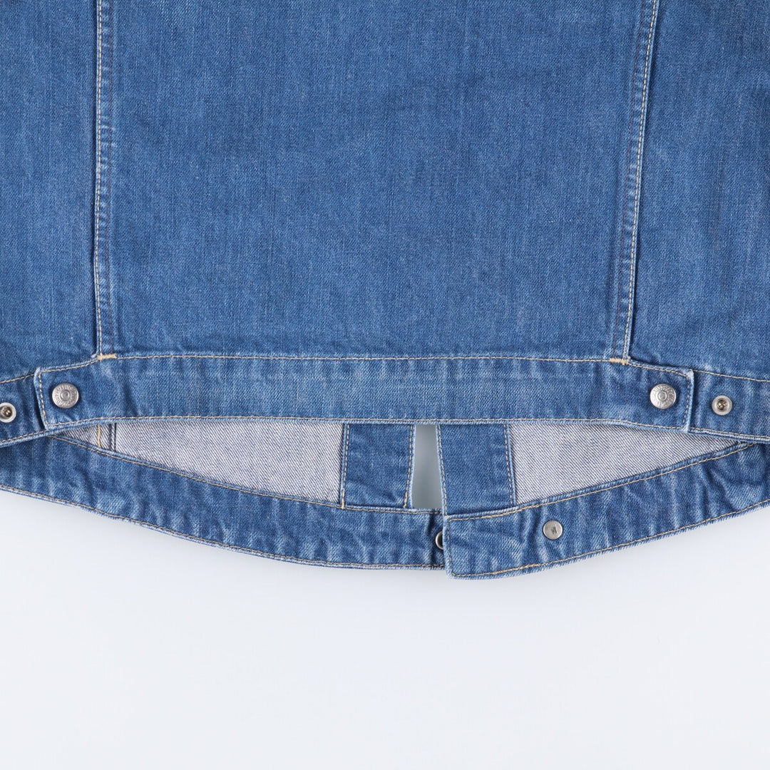 2000'S Levi's ENGINEERED 70100-0853 Euro Model Denim Jacket, Men's Size Medium cotton blue type Vintage Second Hand