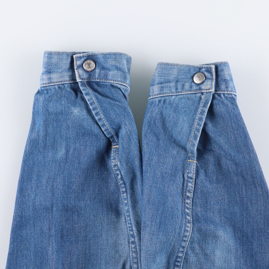 2000'S Levi's ENGINEERED 70100-0853 Euro Model Denim Jacket, Men's Size Medium cotton blue type Vintage Second Hand