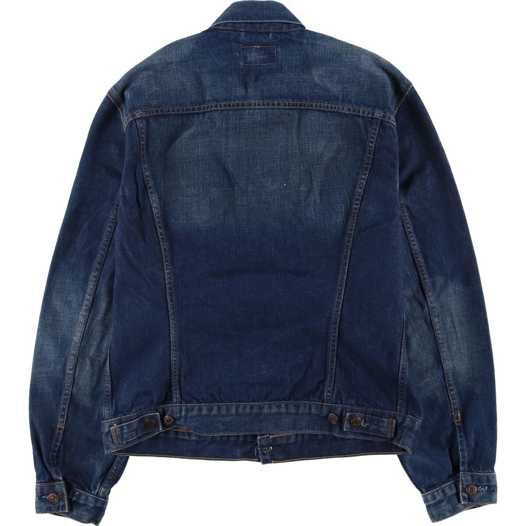 2000'S Levi's 70500-0474 Euro Model Denim Jacket, Men's Size XL cotton blue type Vintage Second Hand