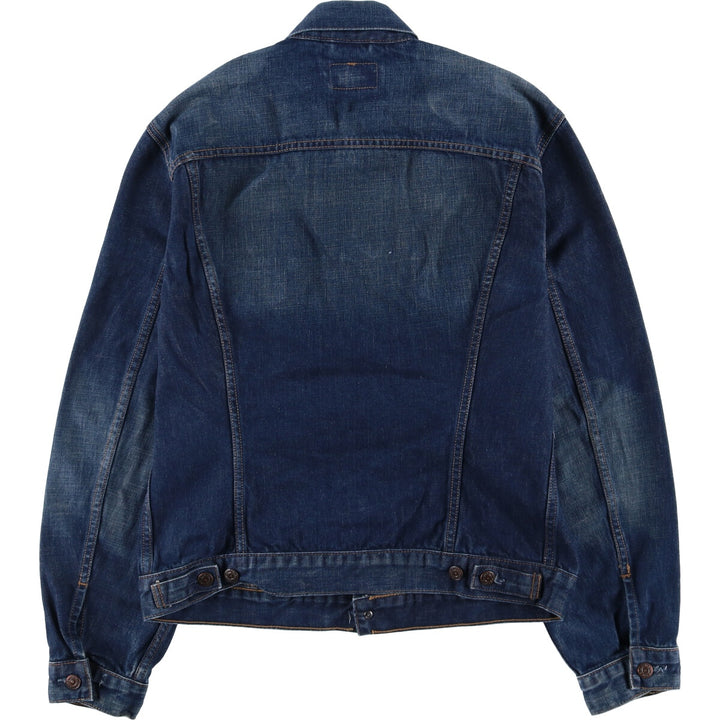 2000'S Levi's 70500-0474 Euro Model Denim Jacket, Men's Size XL cotton blue type Vintage Second Hand